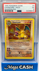 Pokémon - PSA 5 Charizard Shadowless 4/102