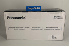 Panasonic DAB-FM Radio - RF-D10GN-K