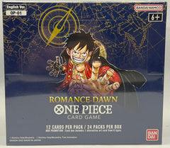 One Piece - OP-01 Romance Dawn Booster Box ( Blue Bottom)