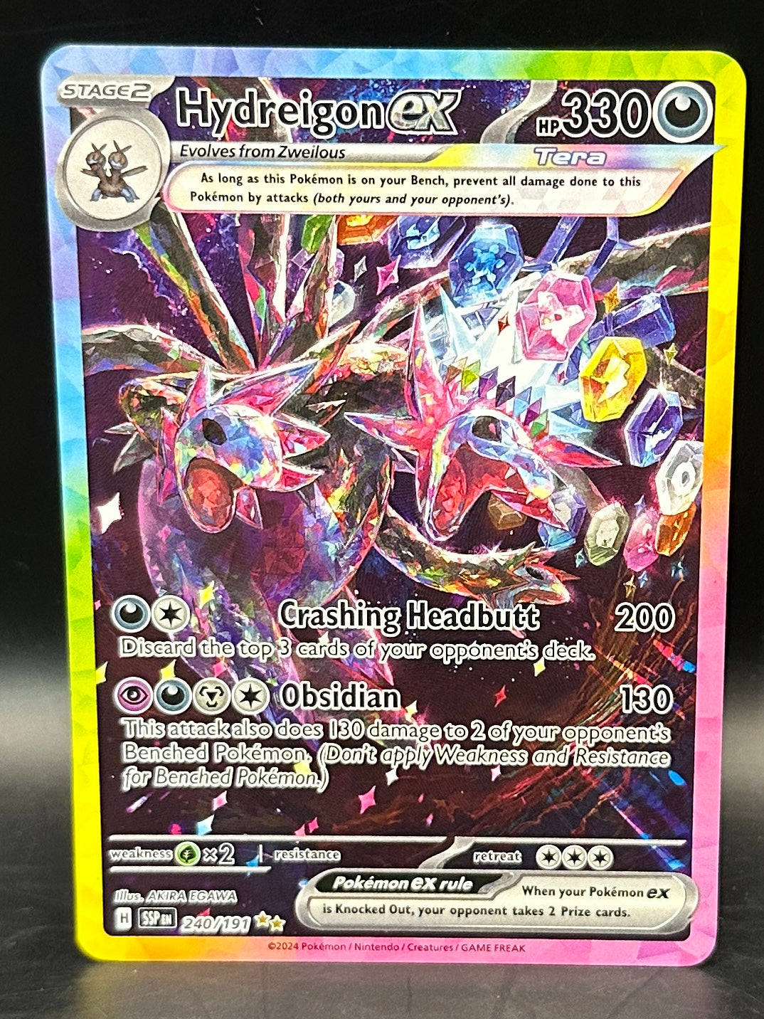 Hydreigon EX - Surging Sparks - 240/191
