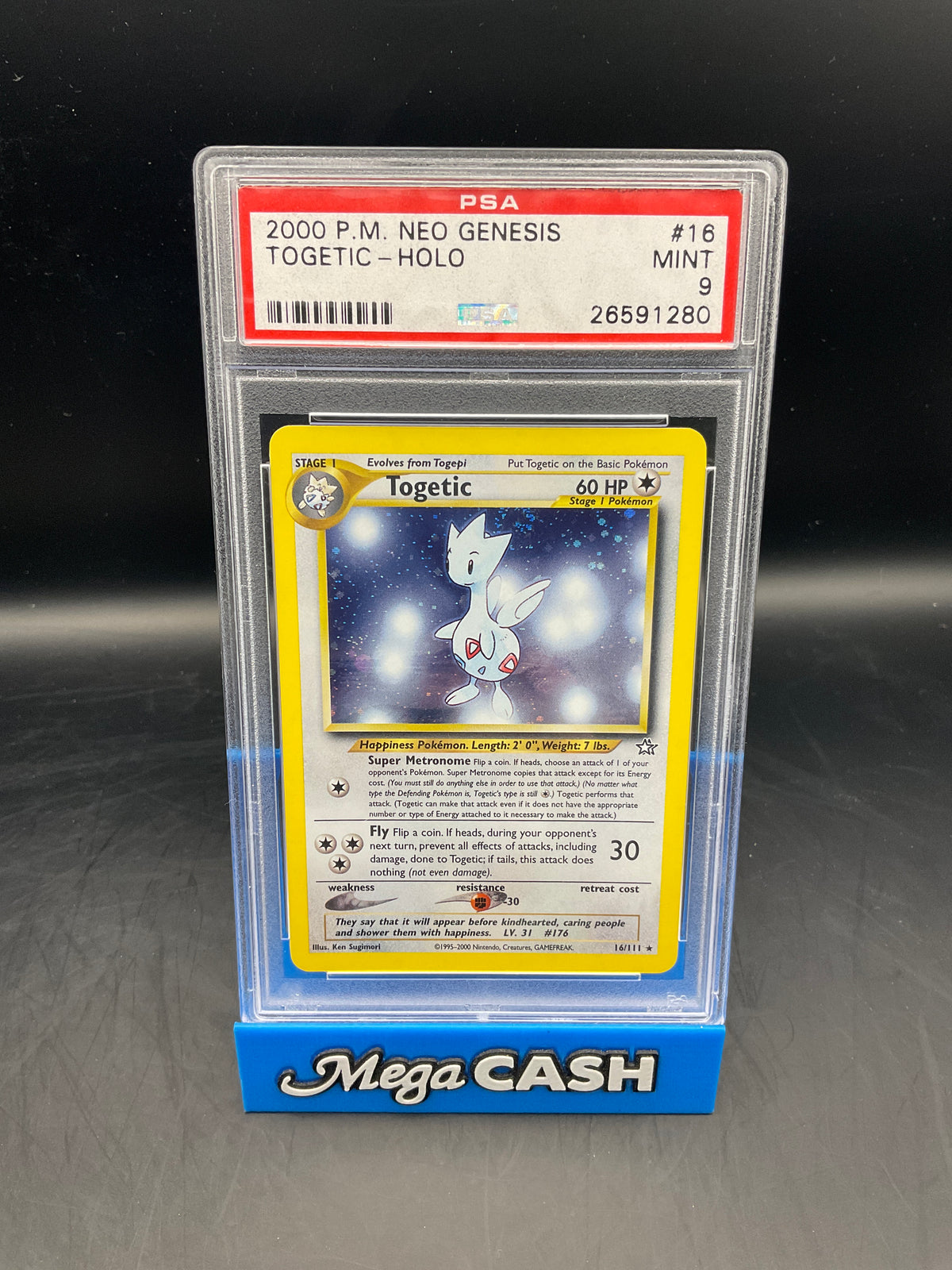 PSA 9 TOGETIC HOLO NEO GENESIS