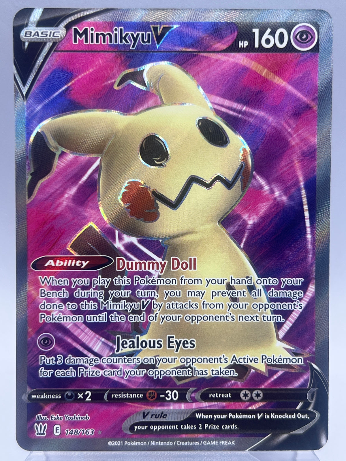 Pokémon - Mimikyu V 148/163 Battle Styles