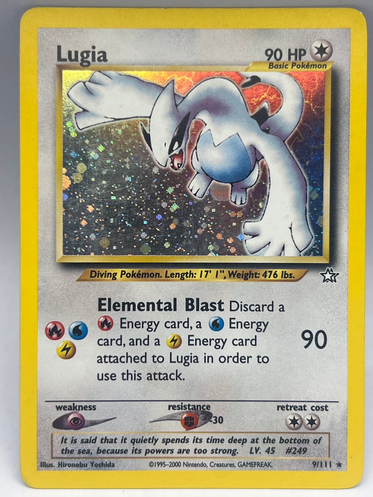 Pokemon - Lugia 9/111 Holo Neo Genesis