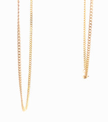 9ct Yellow Gold Curb Chain Necklace