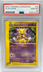 Pokémon - Alakazam 33/165 Expedition PSA 10