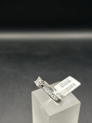 Ladies 14ct Gold 0.5ct Diamond Ring Size N / 7 US