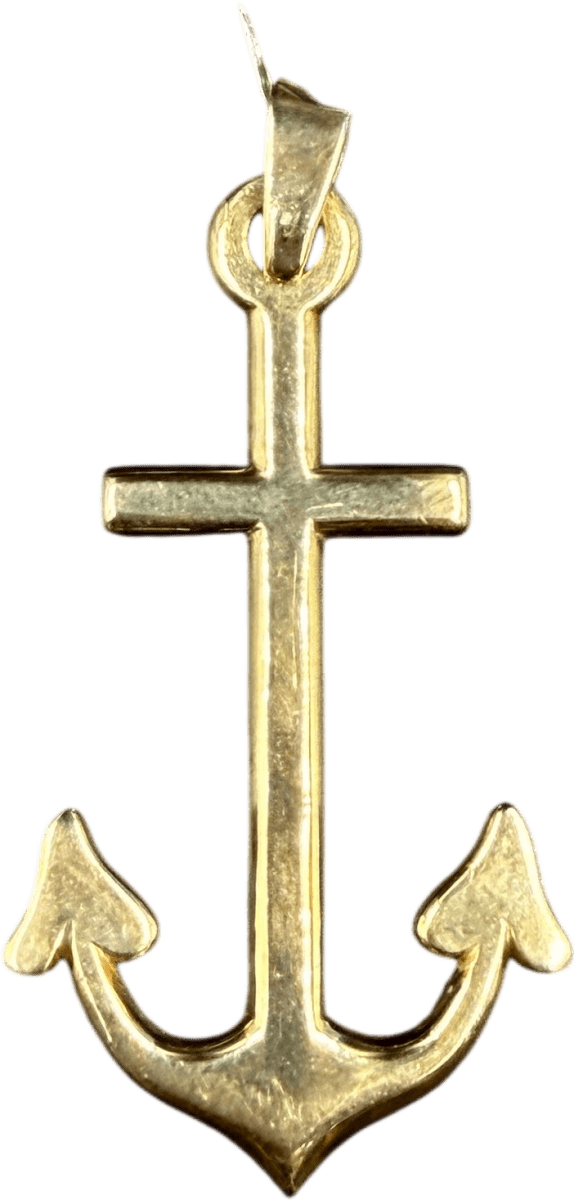 9ct Anchor Pendant 10.2gms - Mega Cash Sydney