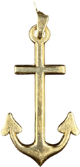 9ct Anchor Pendant 10.2gms - Mega Cash Sydney