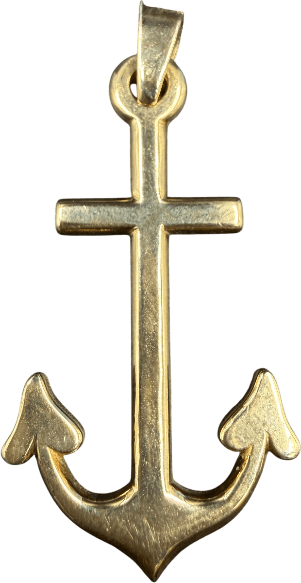 9ct Anchor Pendant 10.2gms - Mega Cash Sydney