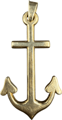 9ct Anchor Pendant 10.2gms - Mega Cash Sydney