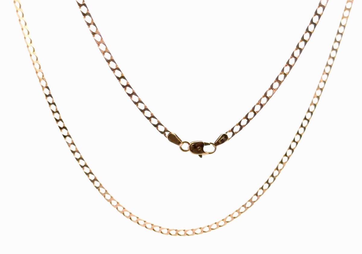 9ct Classic Gold Curb Chain Necklace - Mega Cash Sydney