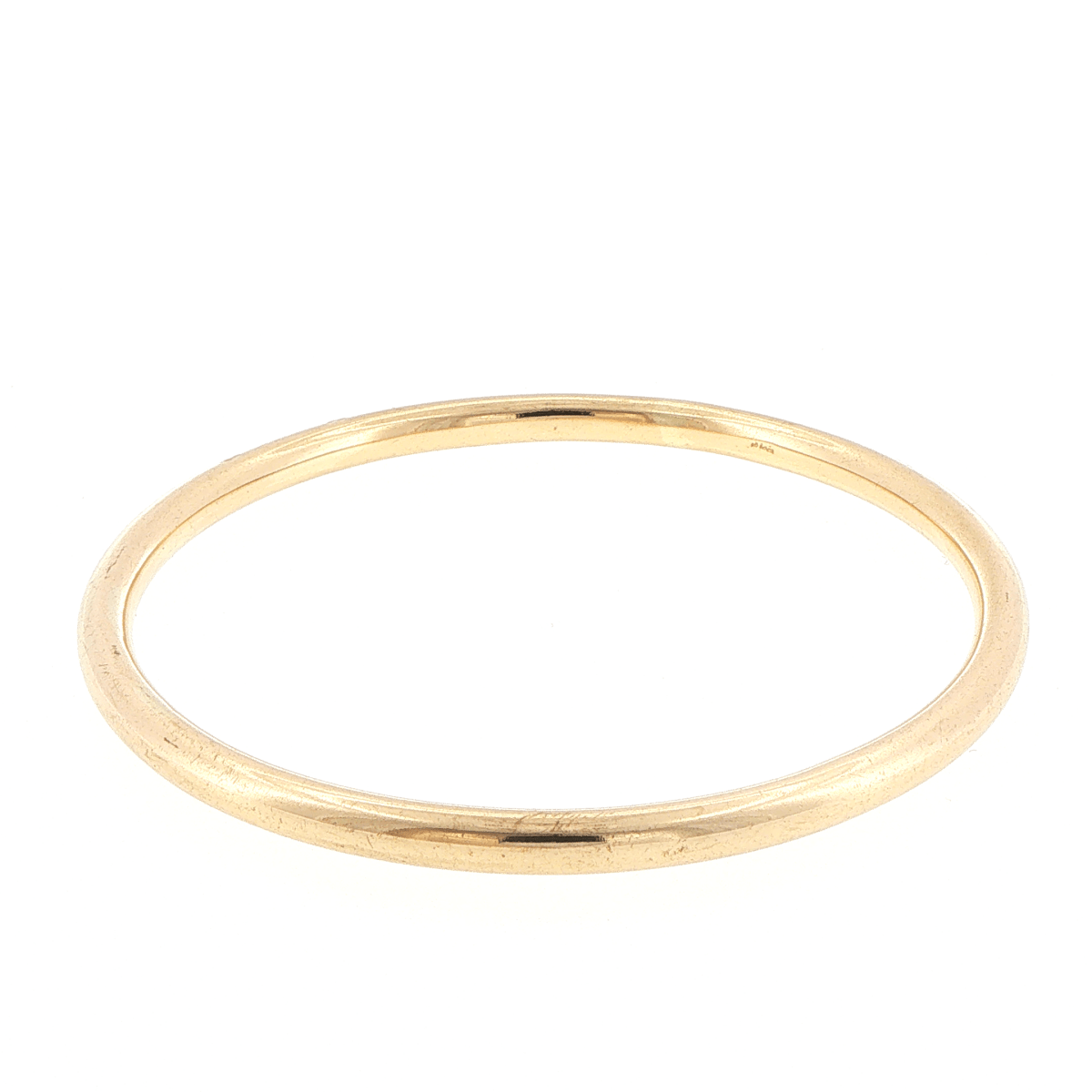 9ct Classic Minimalist Yellow Gold Bangle - Mega Cash Sydney