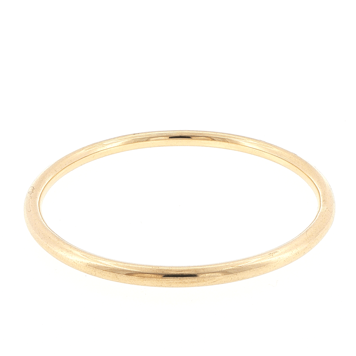 9ct Classic Minimalist Yellow Gold Bangle - Mega Cash Sydney