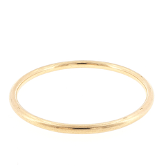 9ct Classic Minimalist Yellow Gold Bangle - Mega Cash Sydney