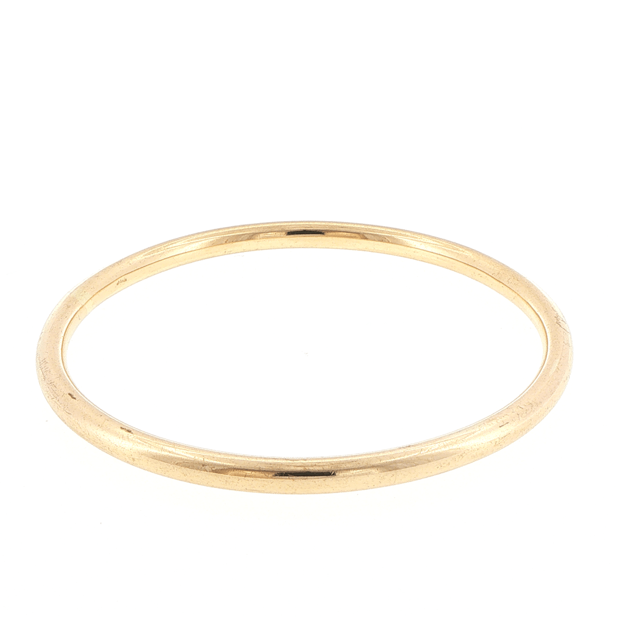 9ct Classic Minimalist Yellow Gold Bangle - Mega Cash Sydney