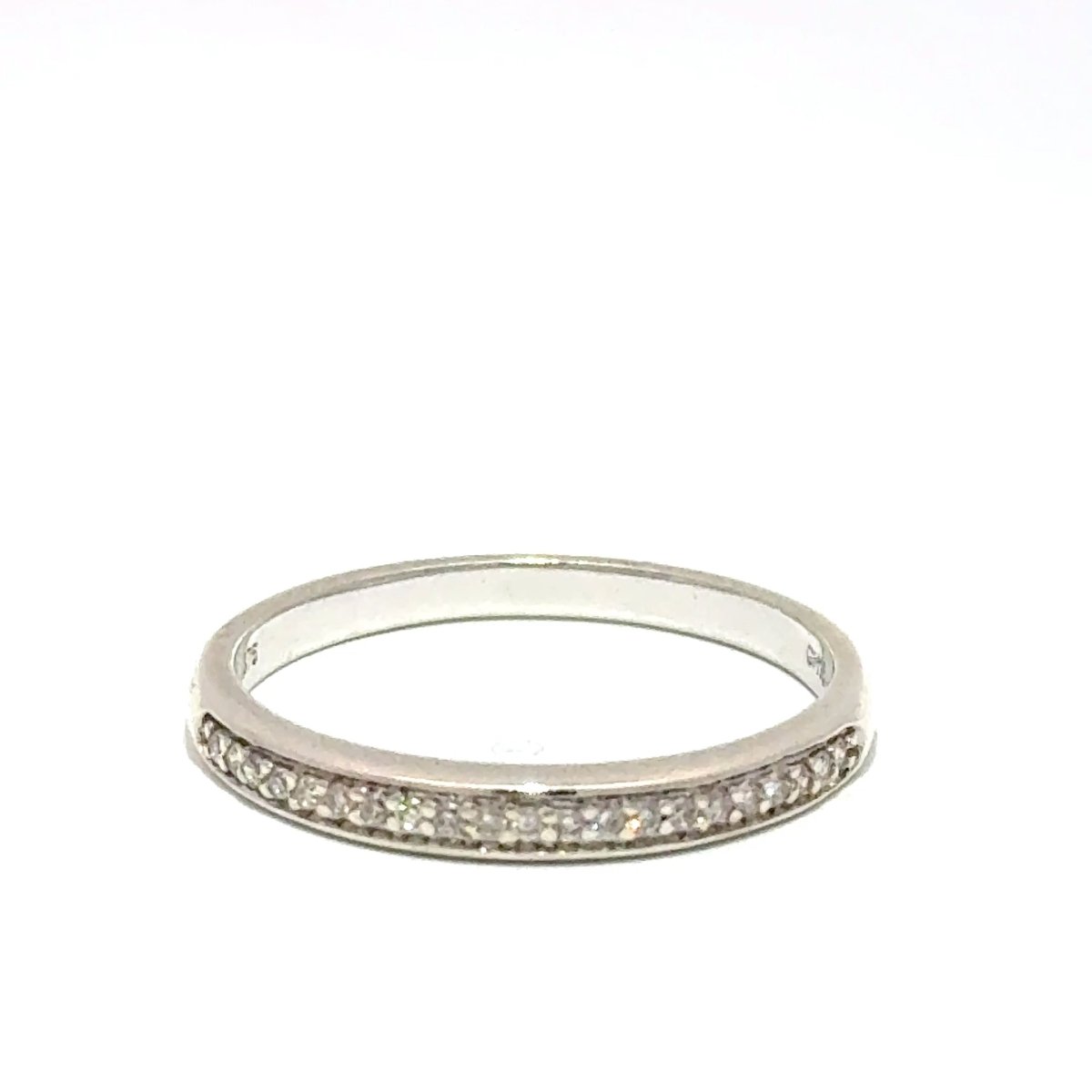9ct White Gold Diamond Eternity Band - Mega Cash Sydney