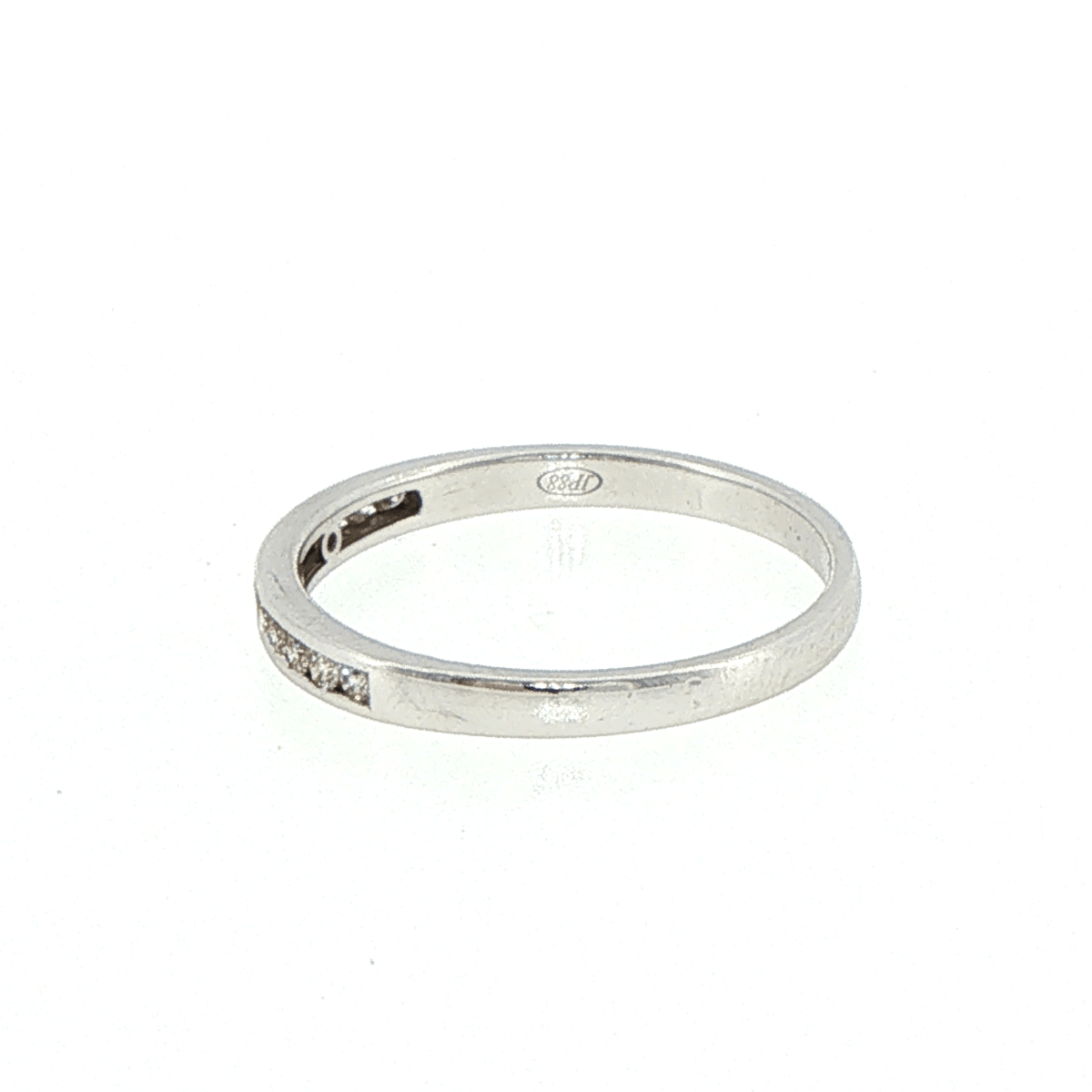 9ct White Gold Diamond Half Eternity Ring - Mega Cash Sydney