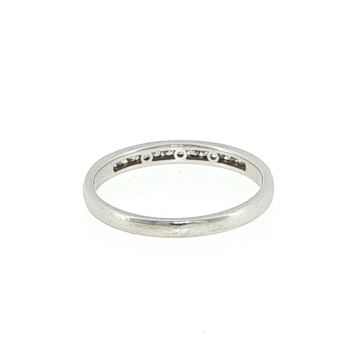 9ct White Gold Diamond Half Eternity Ring - Mega Cash Sydney