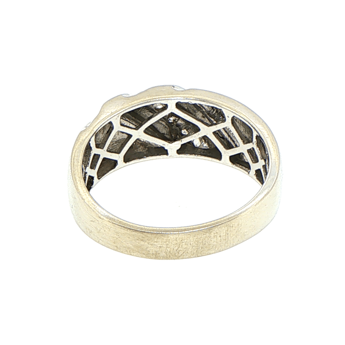 9ct White Gold Diamond Multi-Stone Band Ring - Mega Cash Sydney