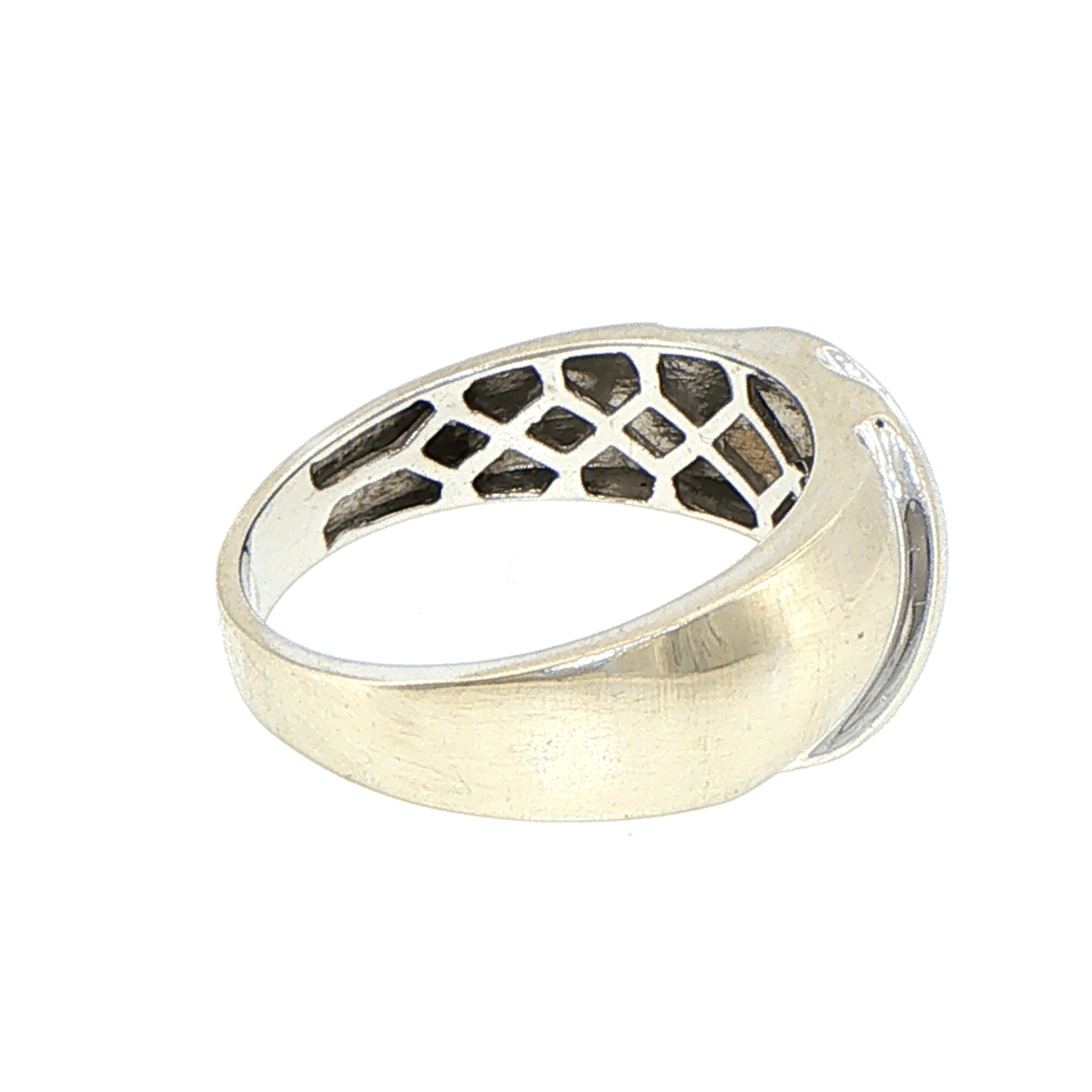9ct White Gold Diamond Multi-Stone Band Ring - Mega Cash Sydney