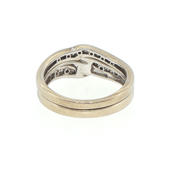 9ct White Gold Diamond Wedding Ring Set - Mega Cash Sydney