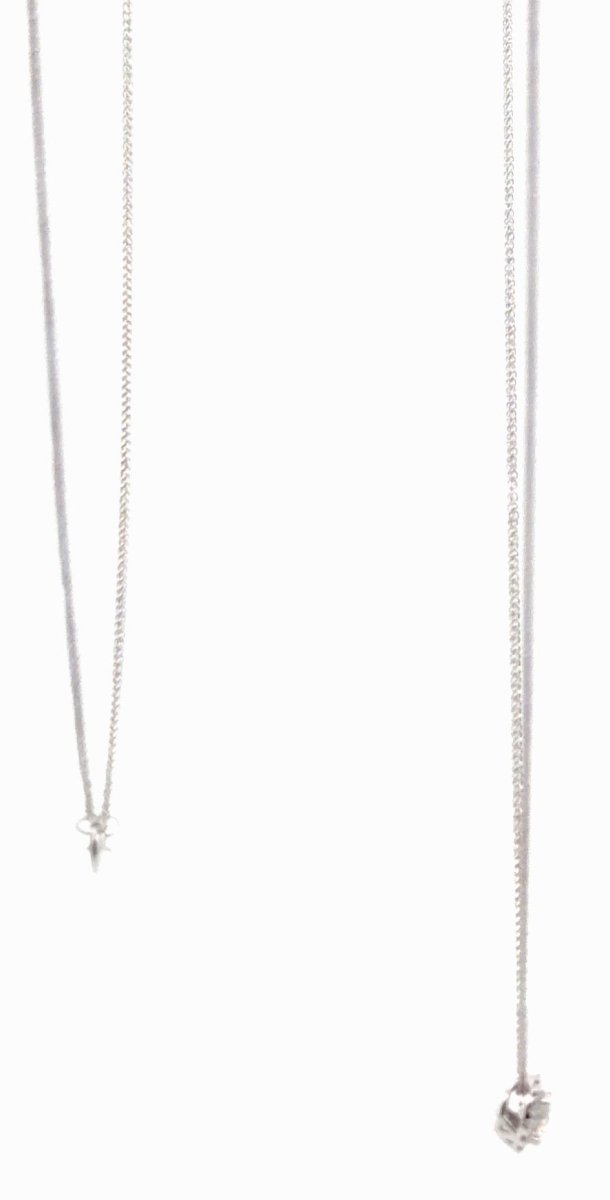 9ct White Gold Lab Grown Diamond Halo Pendant Necklace - Mega Cash Sydney