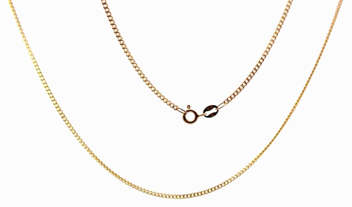 9ct Yellow Gold Classic Chain Necklace - Mega Cash Sydney