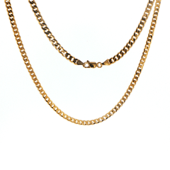 9ct Yellow Gold Classic Cuban Chain Necklace - Mega Cash Sydney