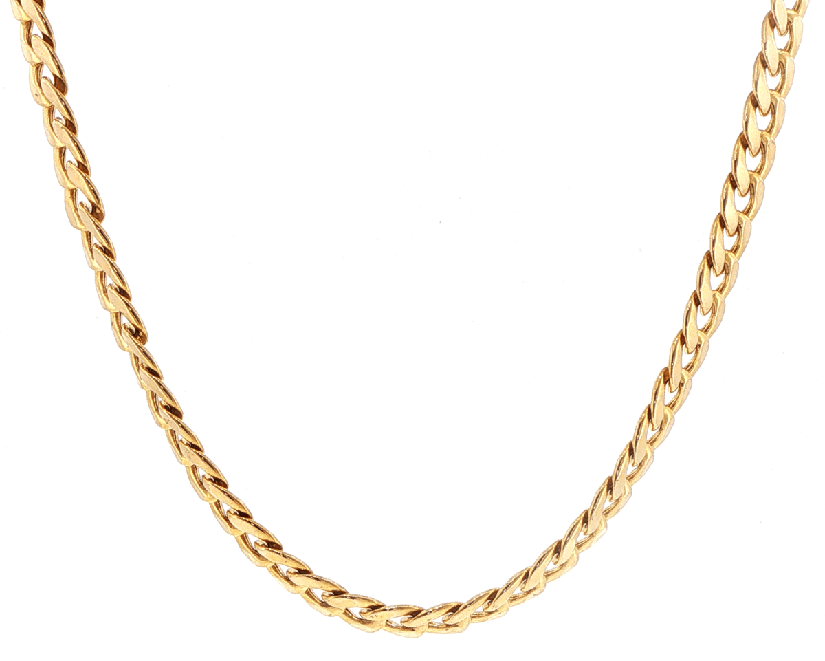 9ct Yellow Gold Classic Cuban Link Chain Necklace - Mega Cash Sydney