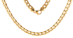 9ct Yellow Gold Classic Cuban Link Chain Necklace - Mega Cash Sydney