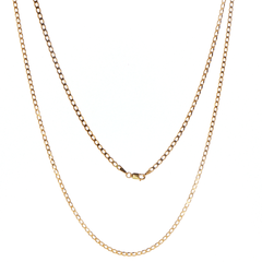 9ct Yellow Gold Classic Curb Chain Necklace - Mega Cash Sydney