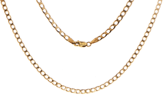 9ct Yellow Gold Classic Curb Link Chain Necklace - Mega Cash Sydney