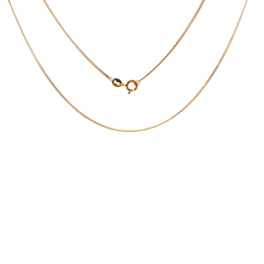 9ct Yellow Gold Classic Fine Chain Necklace - Mega Cash Sydney