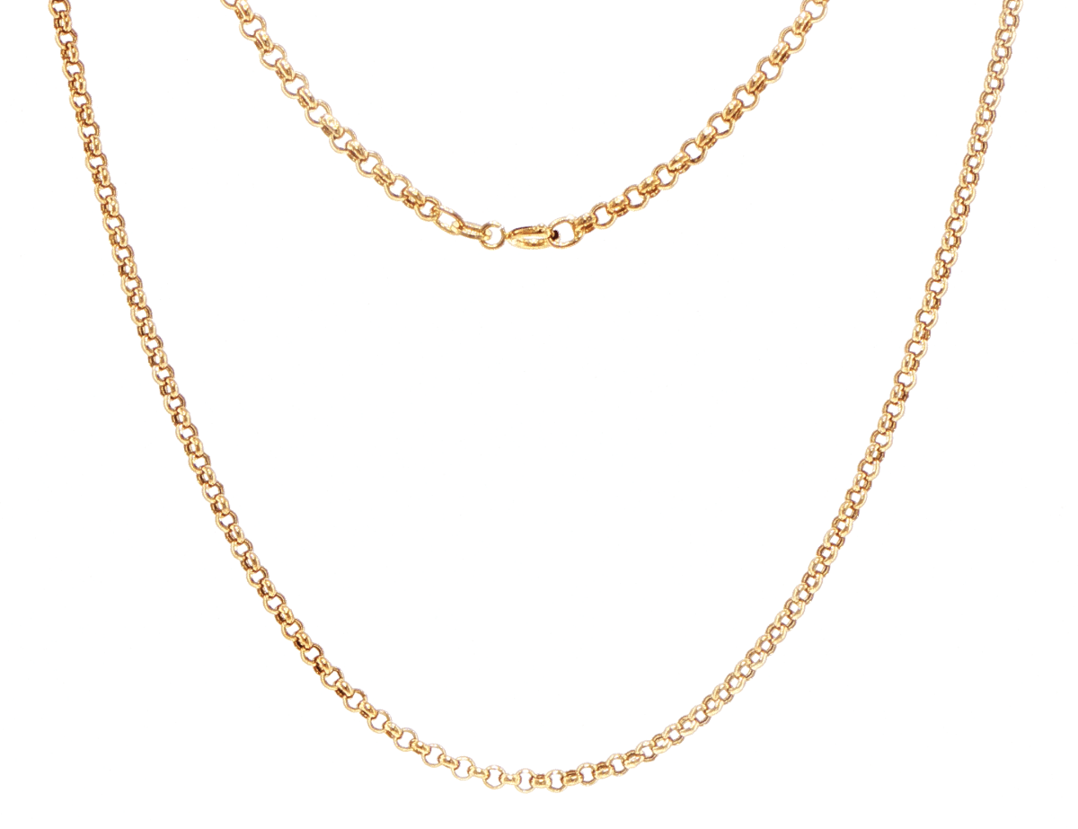 9ct Yellow Gold Classic Rolo Link Chain - Mega Cash Sydney