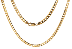 9ct Yellow Gold Cuban Chain Necklace - Mega Cash Sydney