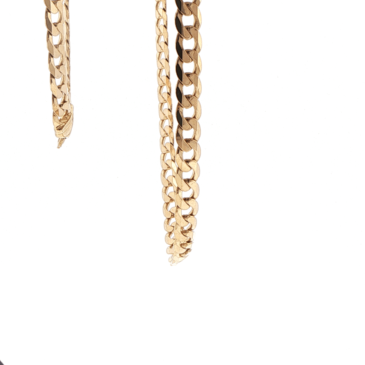 9ct Yellow Gold Cuban Link Chain Necklace - Mega Cash Sydney