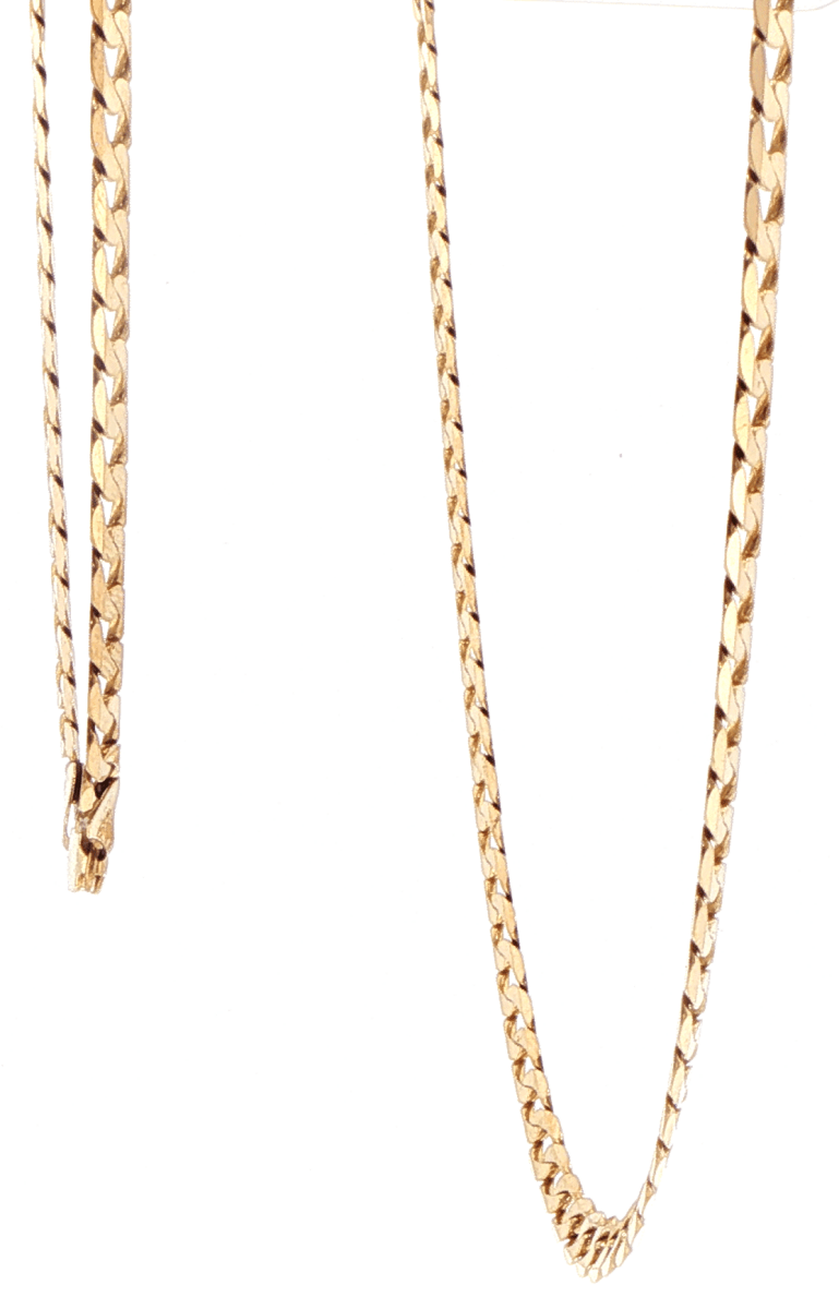 9ct Yellow Gold Cuban Link Chain Necklace - Mega Cash Sydney