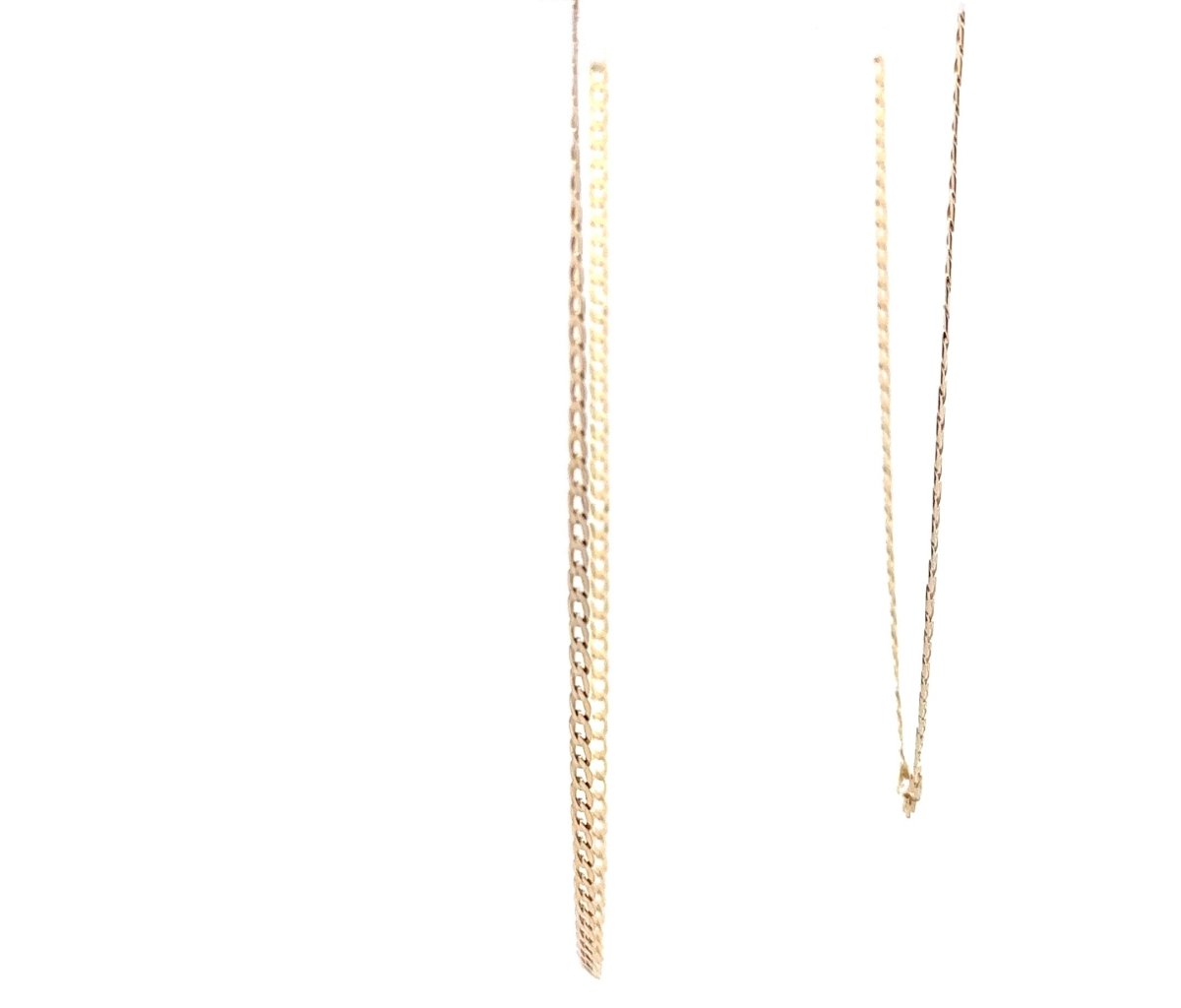 9ct Yellow Gold Cuban Link Chain Necklace - Mega Cash Sydney