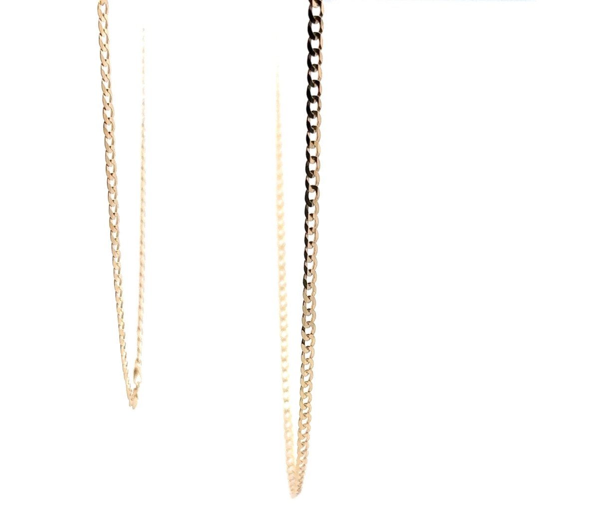 9ct Yellow Gold Cuban Link Chain Necklace - Mega Cash Sydney