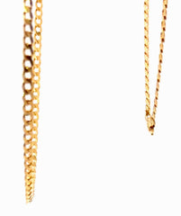 9ct Yellow Gold Curb Chain Necklace - Mega Cash Sydney