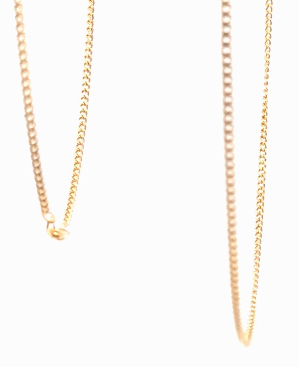 9ct Yellow Gold Curb Chain Necklace - Mega Cash Sydney