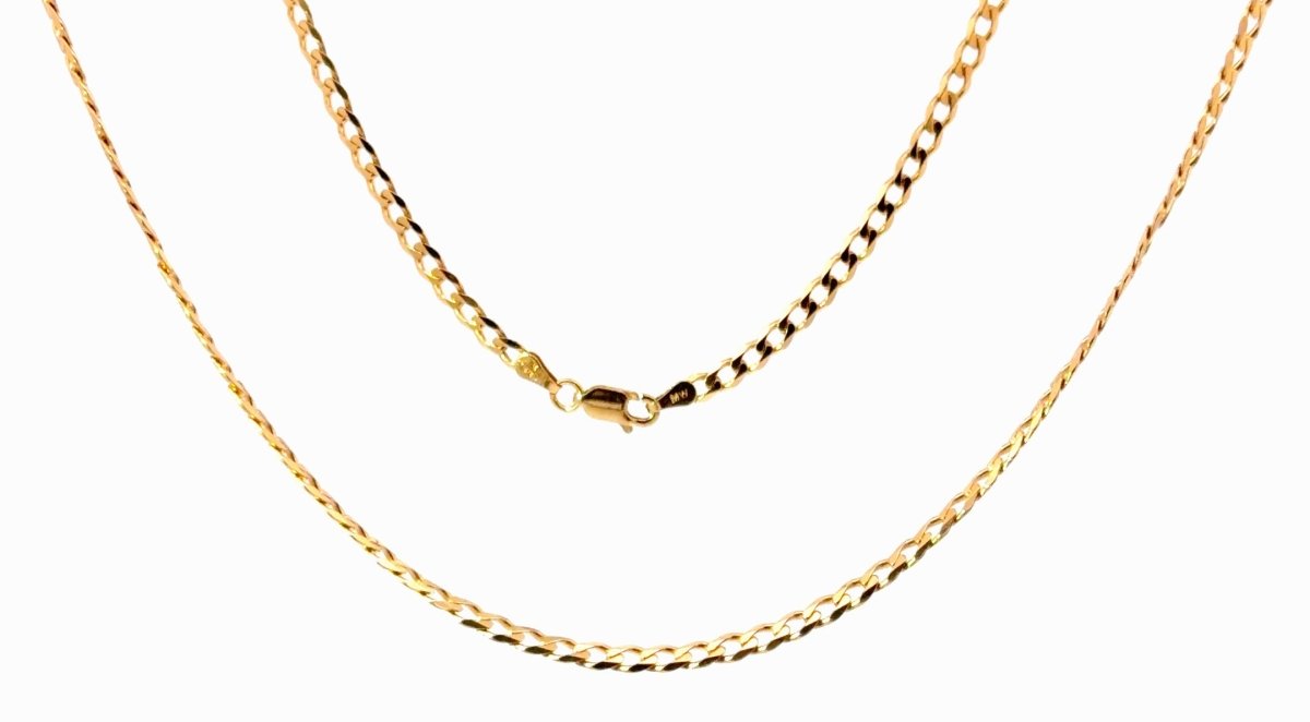 9ct Yellow Gold Curb Chain Necklace - Mega Cash Sydney