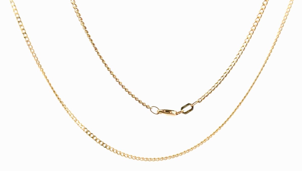 9ct Yellow Gold Curb Chain Necklace - Mega Cash Sydney