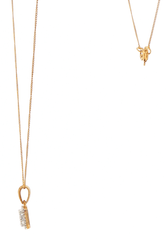 9ct Yellow Gold Cushion-Shaped Diamond Cluster Pendant Necklace - Mega Cash Sydney