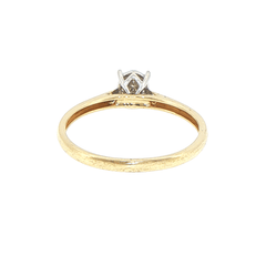 9ct Yellow Gold Diamond Cluster Multi-Stone Ring - Mega Cash Sydney