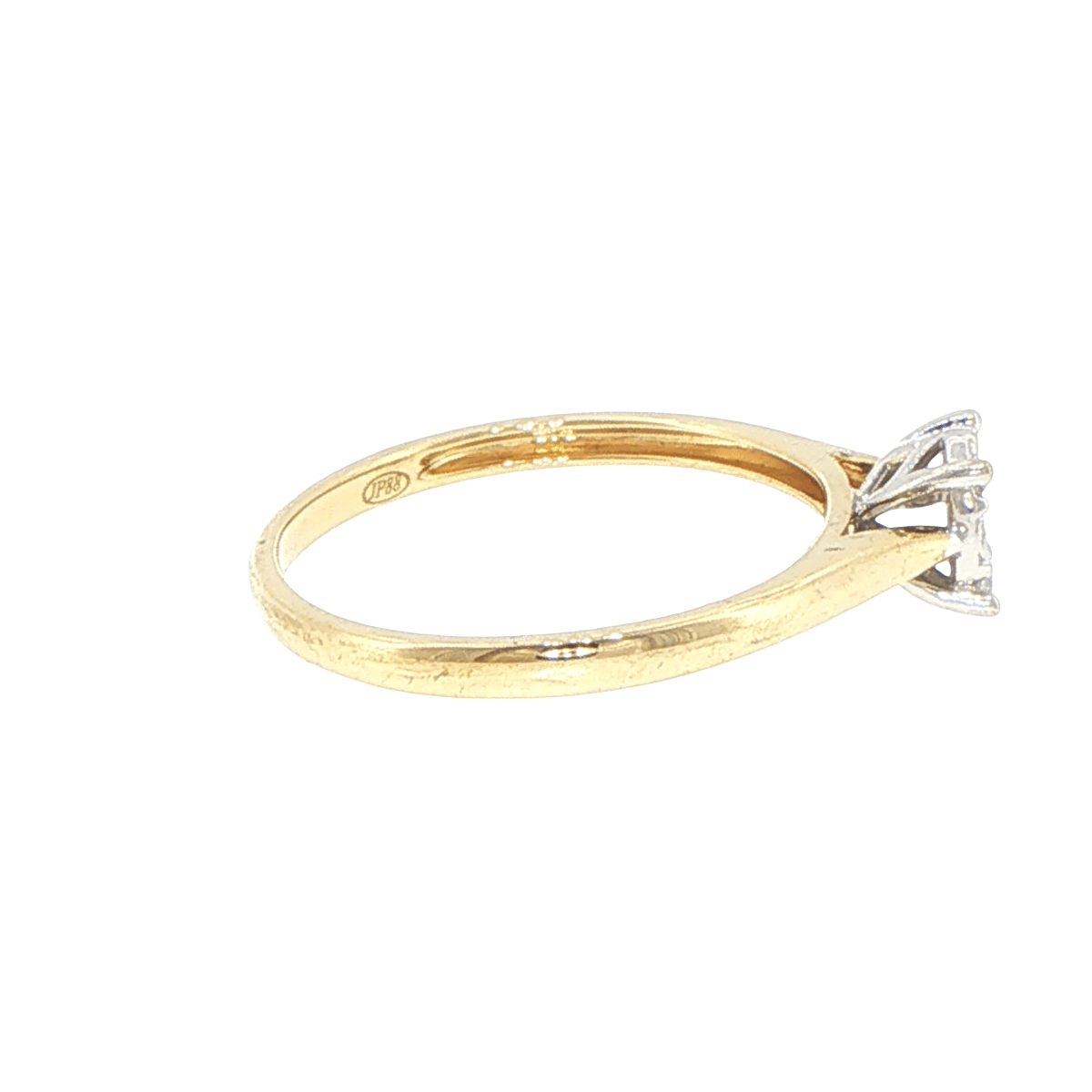 9ct Yellow Gold Diamond Cluster Multi-Stone Ring - Mega Cash Sydney
