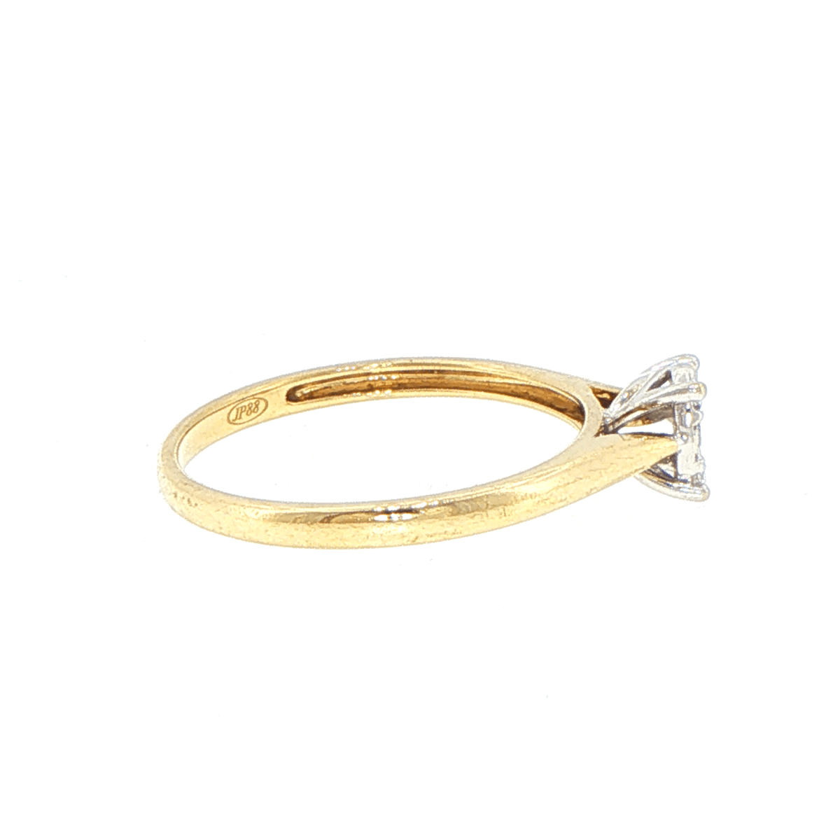9ct Yellow Gold Diamond Cluster Ring - Mega Cash Sydney
