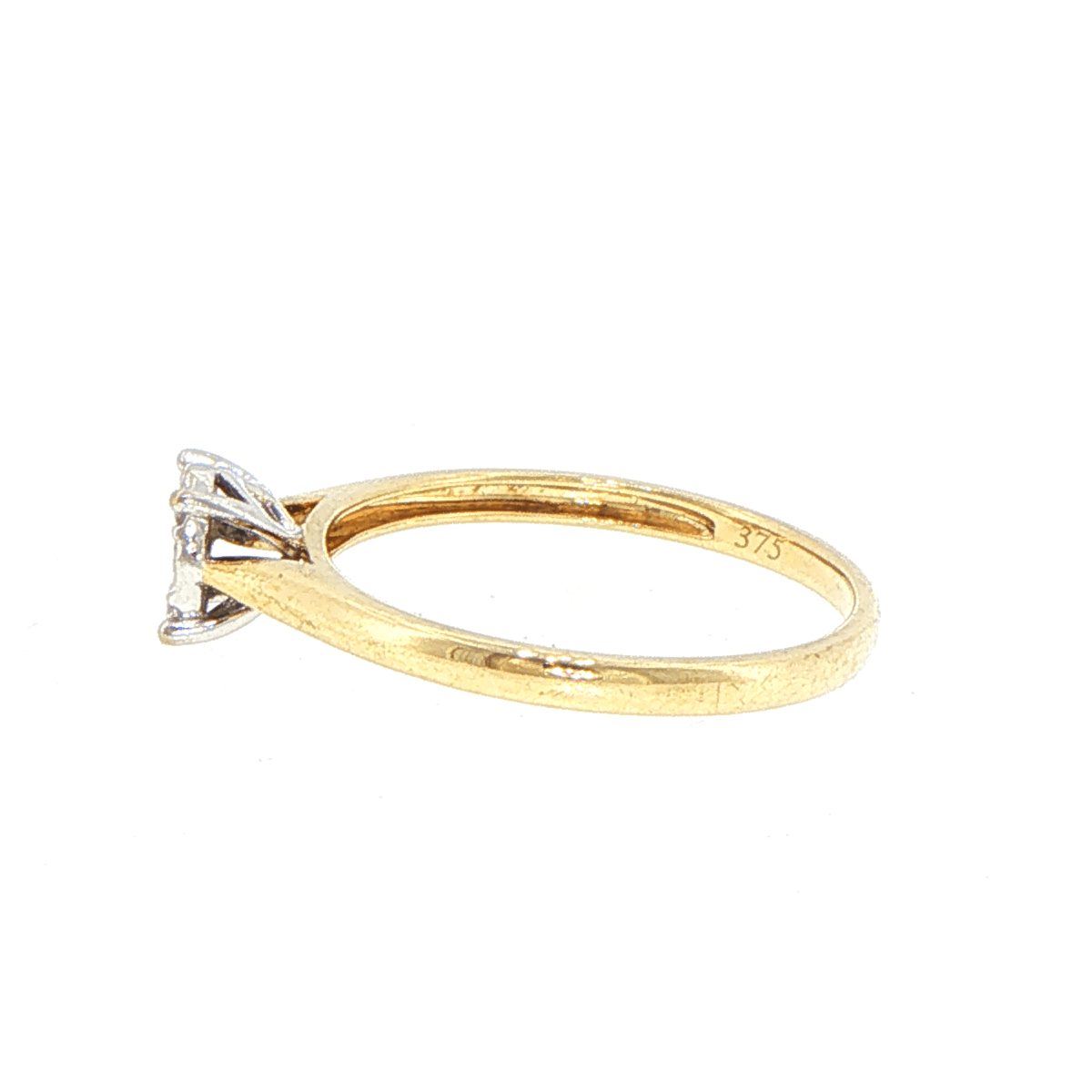 9ct Yellow Gold Diamond Cluster Ring - Mega Cash Sydney