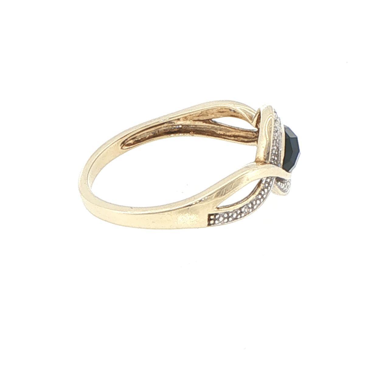 9ct Yellow Gold Diamond Cocktail Ring - Mega Cash Sydney