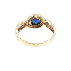 9ct Yellow Gold Diamond Cocktail Ring - Mega Cash Sydney